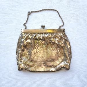 Whitting and Davis Vintage Metal Sequin Purse